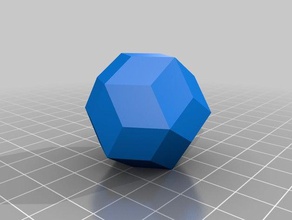 poliedri regolari dadi forme 3d print model - Mito3D