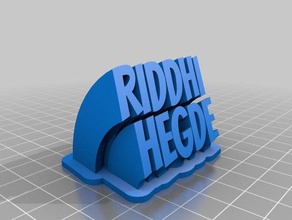 riddhi office customized 3d print model - Mito3D