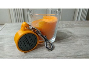 xiaomi mini speaker housing funda filaflex audio bike holder 3d print model - Mito3D