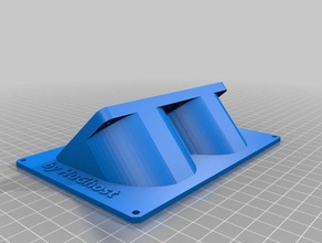 lerdge 2x 60 mm fan durumda 3d yazıcı parçaları 3d print model - Mito3D