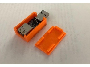 syncstop case computer security usb charger 3d print model - Mito3D