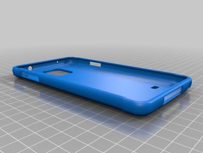 samsung galaxy note 4 flex-case mobile phone 3d print model - Mito3D