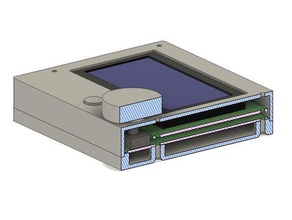 Fall melzi lcd 3d Drucker Teile 3d print model - Mito3D
