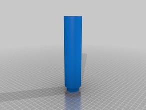 supressor gel blaster m4a1 toy game accessories 3d print model - Mito3D