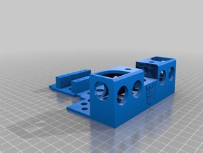 base frame 3 kg sumo-Roboter - Spielzeug Spiel Zubehör 3d print model - Mito3D