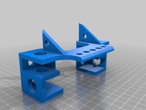 center frame 3kg sumo-Roboter - Spielzeug Spiel Zubehör 3d print model - Mito3D