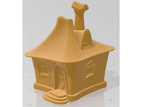 busyas minuscule maison de conte fées 3d l'impression Modèle L'impression la demeure décor décoration des logements l'habitat stl petite jouet 3d print model - Mito3D