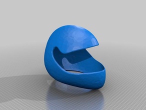 f1 helmet props 3d print model - Mito3D