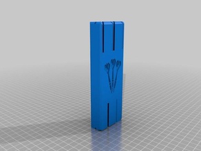 dart case 3d printer accessories carcasa dardos darts funda dardo 3d print model - Mito3D