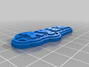 ayan1 Schlüsselanhänger angepasst 3d print model - Mito3D