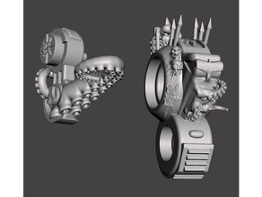 chaos Sarkophag-arm-Roboter chuck Spiele 28 dreadnought der Miniatur miniaturen 3d print model - Mito3D