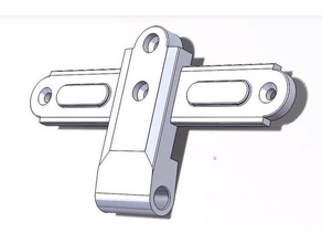 obturador de la bisagra reemplazo partes repuesto 3d print model - Mito3D