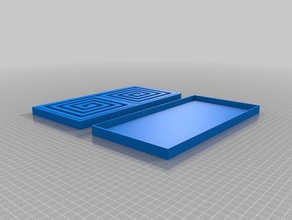 semplice cavo aux caso 12inx6in 3d stampa 3d print model - Mito3D