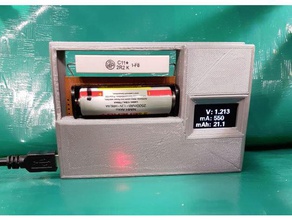 arduino-Batterie aa 12v Kapazität tester - Elektronik aa-Batterie akku 3d print model - Mito3D