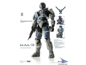 halo reach noble 1 carter a259 mark 5 armor set including helmet costume carter-a259 one team 3d print model - Mito3D