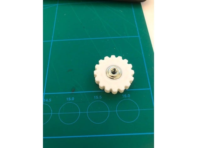 bed leveling knob 3d printer parts 3D print model - Mito3D