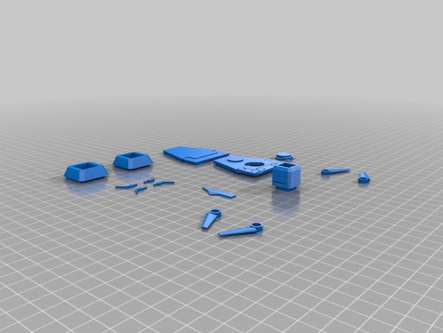 mechagodzilla corredor k A impressão 3d godzilla mecha kit modelo 3D print model - Mito3D