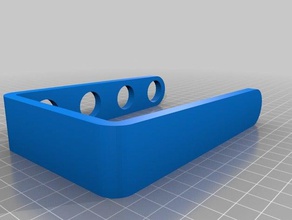 Zahnbürstenhalter für 4 Personen Bad angepasst 3d print model - Mito3D