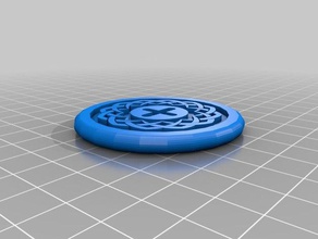 dragon bouton accessoires noeud 3d print model - Mito3D