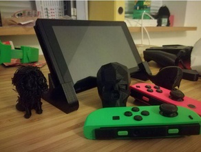compact switch holder video games 3d print model - Mito3D