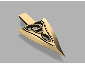 fantasy elven arrowhead arrow accessories arrows 3d print model - Mito3D