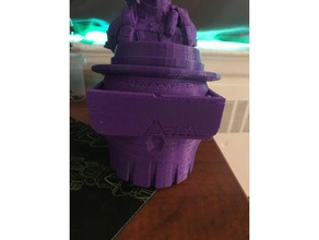 breaking bad style skull compartment 3d printing 3d print model - Mito3D