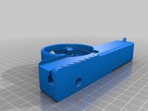 remixed airsoft gatling gun mechanical toys 3d print model - Mito3D
