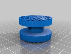 oreo shaped earbud holder accessories 3d print model - Mito3D