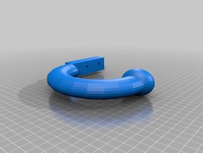 curtain hook 3d printing 3d print model - Mito3D