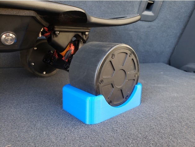 meepo skateboard elettrico wheel chock 90mm 60mm 3d la stampa abec 11 esk8 3D print model - Mito3D