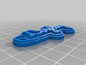 loyloy Anahtarlık özelleştirilmiş 3d print model - Mito3D