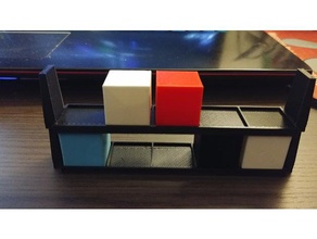 calibration cube mini shelf 3d printing 20mm 3d print model - Mito3D