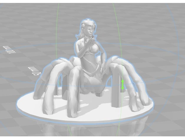 spider queen Kreaturen arachne dnd Miniatur 3D print model - Mito3D