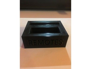 small 2 remote holder organization 3d print model - Mito3D