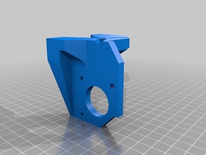 lulzbot mini 2 extrusora de montagem 3d a impressora extrusoras e3d titan aero mini2 3d print model - Mito3D