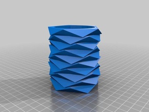 vaso de flores caneta titular 3d impressão 3d print model - Mito3D