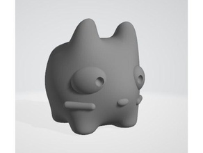 cubecat creatures 3d print model - Mito3D