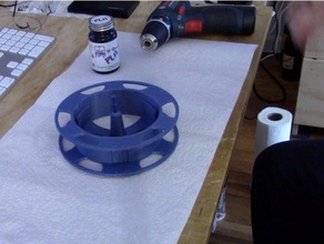 exemple de bobineuses 3d l'imprimante accessoires filament support bobine les échantillons montage 3d print model - Mito3D