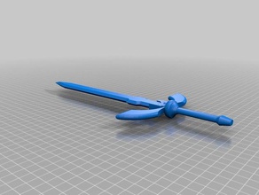sword master 1 pied 3d de l'impression la légende zelda lien 3d print model - Mito3D