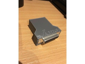 amiga vga adapter case computer 3d print model - Mito3D