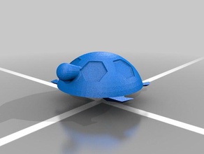 kaplumbağa modeli 3d baskı 3d print model - Mito3D