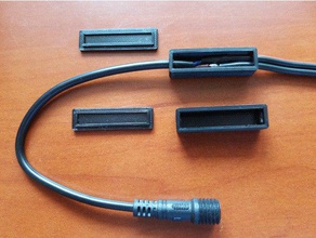 watterproof junction box cables electronics 3d print model - Mito3D