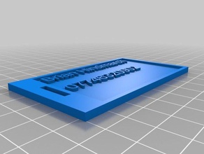 meine kundenspezifische Gepäckanhänger kofferanh&aumlnger voll Münzen Abzeichen 3d print model - Mito3D