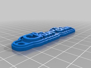 chin-chin keychains customized 3d print model - Mito3D