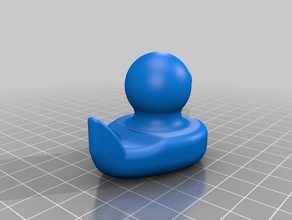 lastik ördek banyo 3d print model - Mito3D
