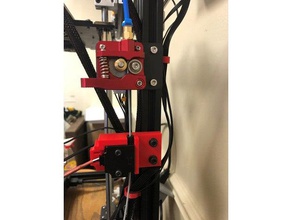 ender 5 ezout-Halter 3d Drucker Teile creality ender5 filament-sensor 3d print model - Mito3D