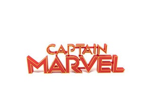 el capitán marvel logotipo signos logotipos comics multi-color de la 3d print model - Mito3D