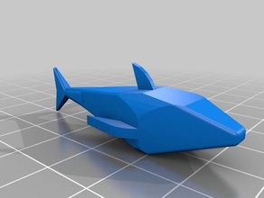 bebé de tiburón 3d impresión 3d print model - Mito3D