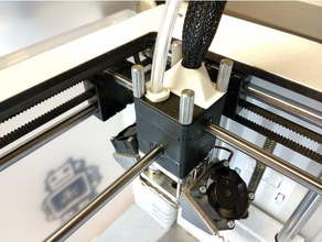 ultimaker 2 print head cover 3d printer parts printhead 3d print model - Mito3D