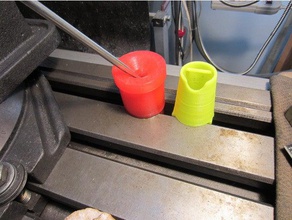t-slot fluid holding cup machine tools 3d print model - Mito3D